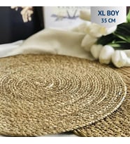 MİR 4 Adet Xl Şık Hasır Suppla Xl 35 Cm