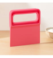 Saplı Plastik Hamur ve Kazıyıcı Spatula
