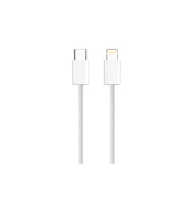 iPhone Type-C Lightning Şarj Kablosu 30W Hızlı Şarj Data Kablosu 1m (Beyaz)