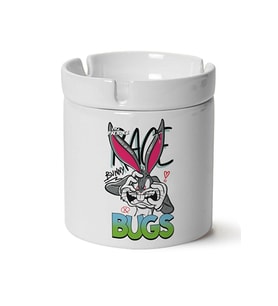 Bugs Bunny Baskılı Porselen Küllük Makinede Yıkanabilir