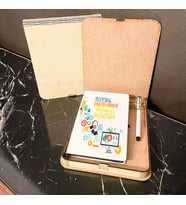 Sosyal Medya Uzmanı Ahşap Kutulu Defter Kalem Set
