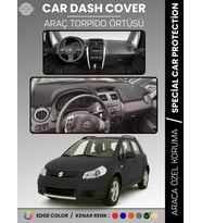 SUZUKI SX4 (2006-2014) Torpido Örtüsü Panel Torpido Koruma Tam Uyum UV Koruma Hızlı Montaj