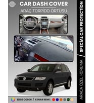 VOLKSWAGEN TOUAREG (2002-2010) Torpido Örtüsü Ön Göğüs Koruma Torpido Koruma Tam Uyum Araca Özel