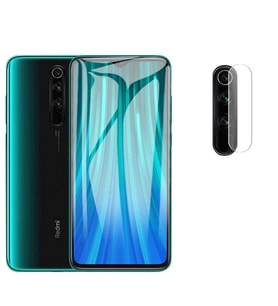 Xiaomi Redmi Note 8 Pro Uyumlu Zore Kamera Lens Koruyucu Cam Filmi (Renksiz)