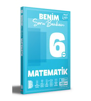 Benim Hocam Yayınları 6. Sınıf Matematik Soru Bankam Benim Hocam Yayınları (Çok Renkli)