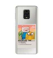 Redmi Note 9 Pro / 9s Uyumlu Adventure Time Tasarımlı Şeffaf Telefon Kılıfı