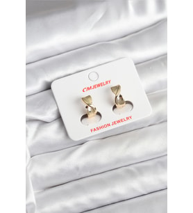 14K Gold Renk Kaplama CM Kadın Küpe - TJ-BKP11400