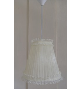 Ç-09 Krem Organze Sarma Yatak Odası Çocuk Odası Genç Ve Bebek Odası Avize Aydınlatma Sarkıt (B.Krem)