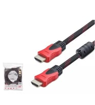Hadron Hdx2022 15M Hdmi Kablo Örgülü  Siyah