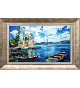 GÜMÜŞ ÇERÇEVELİ TABLO N887