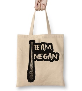 Team Negan Naklejka Bez Çanta Uzun Saplı