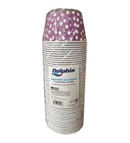 Dolphin Muffin Kağıt Karton Mor Puantiyeli Cupcake Kek Kalıbı Kapsülü Kabı - 50 Adetlik 3 Paket