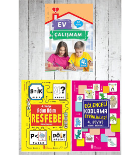 4.Sınıf Ev Çalışmalarım+Kodlama+Resfebe (Karışık)