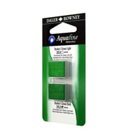 Daler Rowney Aquafine 1/2 Tablet Suluboya 2'li Set HOOKERS GREEN LIGHT/HOOKERS GREEN DARK 