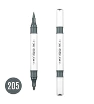 RİCH 17914-205 ART-X ÇİFT TARAFLI DUO AKRİLİK MARKER KOYU GRİ
