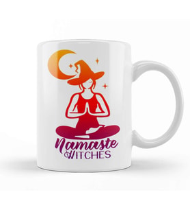 Namaste Witches 01 Kupa Bardak Porselen