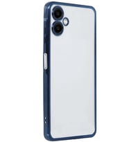 Galaxy A06 Kılıf Razer Lensli Silikon - Lacivert