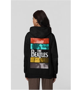 The Beatles Baskılı Unisex Oversize Müzik Grubu Hoodie