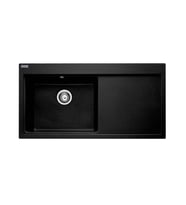 Franke MTG 611-100 Sağ Nero Granit Eviye