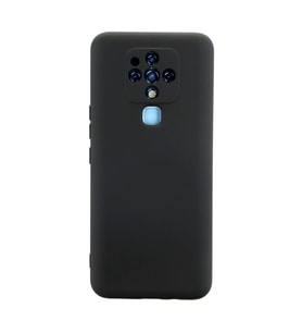 Tecno Camon 16 Kılıf Nano içi Kadife Silikon - Siyah