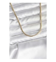 Mey İthalat® 14K Gold Renk Kaplama Zincir Model CM Kadın Kolye