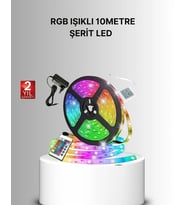 Uzaktan Kumandalı RGB Smart Şerit LED Işık Esnek ve Taşınabilir Dekorasyon