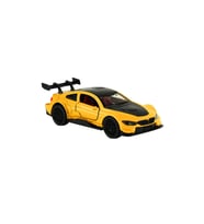 Mulvxurg  Urg02 Die Cast Metal Çek Bırak Turuncu Yarış Arabası (Mulvix)