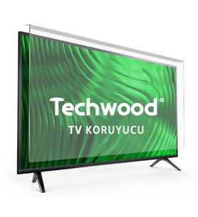 Techwood 32TEC600 TV EKRAN KORUYUCU - Techwood 32" inç Ekran Kırılmaz Koruyucu Paneli