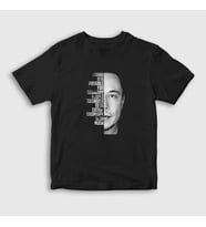 Presmono Unisex Çocuk Siyah Extraordinary Elon Musk T-Shirt 333669tt