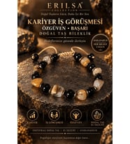 Sertifikalı Kariyer İş Görüşmesi Özgüven Başarı Motivasyon Doğal Taş Bileklik