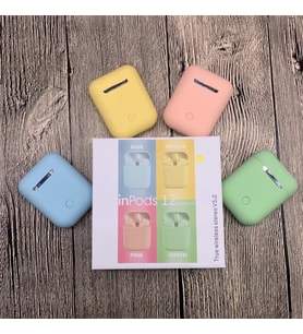 Yeni Inpods 12 Tws Kablosuz Kulaklık 5.0 Bluetooth Kulaklık Beyaz