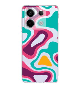 PrintiFy Xiaomi Redmi Note 13 Pro 5G Uyumlu Kamera Korumalı Renkli Desen Tasarımlı Kılıf