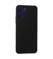 Xiaomi Redmi 12 Kılıf Nano İçi Kadife Silikon - Siyah