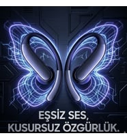 Açık Kulak Bluetooth Kulaklık, Kulak İçi Girmeyen Ağrısız TWS Sporcu Kulaklığı