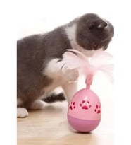 Pati Desenli Hacı Yatmaz Kedi Oyuncağı Tüylü 1450