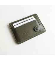 %100 Hakiki Deri Trend Model Minimalist Unisex Kredi Kartlık Ve Cüzdan Ebatlar 11,5 cm /8,5 cm