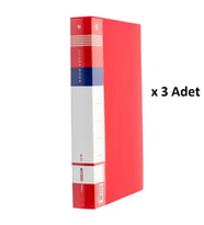 Bigpoint Sunum Dosyası 60'lı Kırmızı x 3 Adet