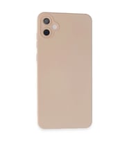 Samsung Galaxy A05 Kılıf Nano içi Kadife Silikon - Pudra