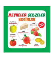 Meyveler Sebzeler Besinler Türkçe İngilizce Parıltı Yayınları