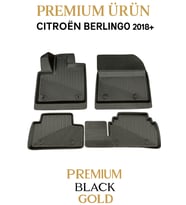 Citroen Berlingo 2018+ Uyumlu 3D Oto Paspas Premium