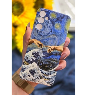 Samsung Galaxy A54 Uyumlu Baskılı Şeffaf Telefon Kılıfı
