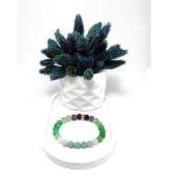 Akuamarin Krizpozras Florit Bilelik 8 mm