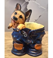 KÖPEK FİGÜRLÜ BİBLO KALEMLİK
