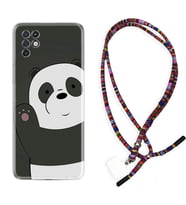 INFINIX Note 11 Pro Note 10 Hot 9 Play Kılıf Boyun Asklı Rasta Silikon Hello Panda 1709