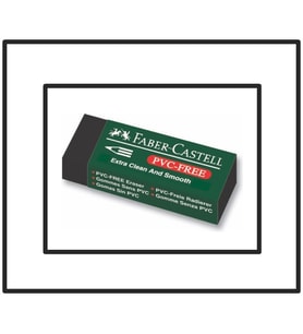Faber Castell Siyah Silgi 7089/30 - 10 adet