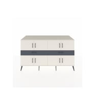Kronos Konsol 4 Raflı 2 Çekmeceli 8 Kapaklı 176x59x99 Aytaşı-Aytaşı/Antrasit
