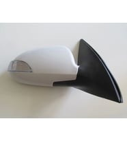 2007-2012 Hyundai İ30 Kapı Aynası Sağ Elektrikli-Sinyalli-Beyaz Kapaklı(Sinyali Kısa Tip)(5Fişli)(Fa