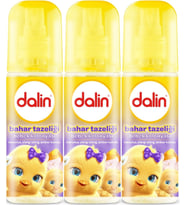 Dalin Bebek Kolonyası 150ML Bahar Tazeliği (Manolya-Ylang,Ylang-Amber Kokulu) (3 Lü Set)
