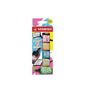 Stabilo Boss mini by snooze one 6lı fosforlu