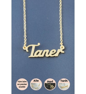 Taner İsimli Kolye
